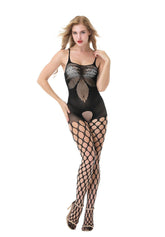 ItspleaZure  Women's Body Stockings & Free Thong (Freesize_Q2MBS049_ARBT) for  at itspleaZure